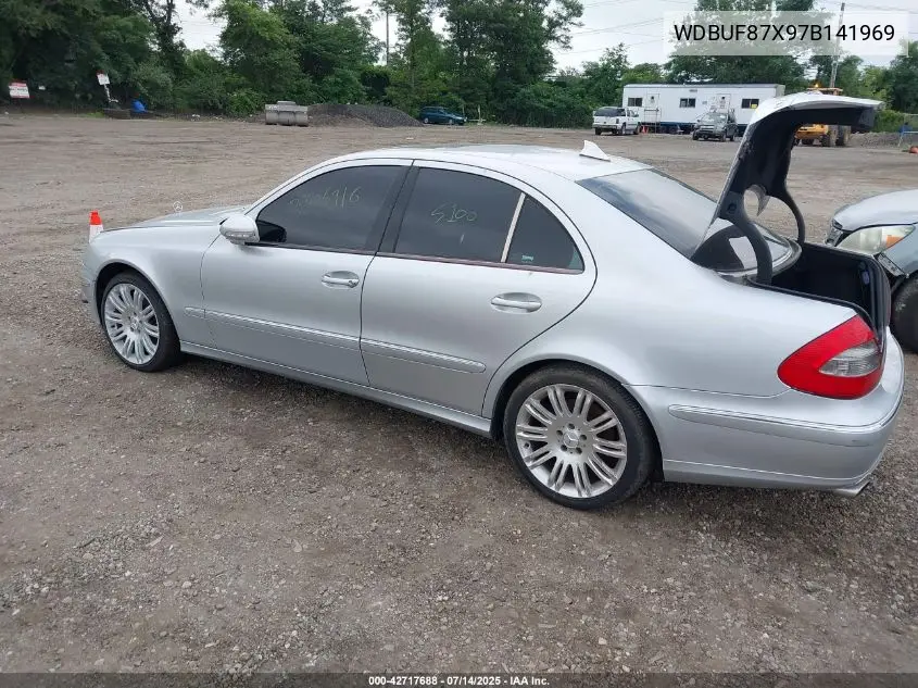 2007 Mercedes-Benz E 350 4Matic VIN: WDBUF87X97B141969 Lot: 42717688