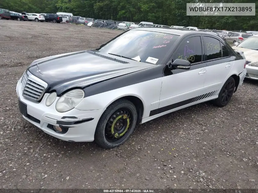 2007 Mercedes-Benz E 350 4Matic VIN: WDBUF87X17X213895 Lot: 42732584
