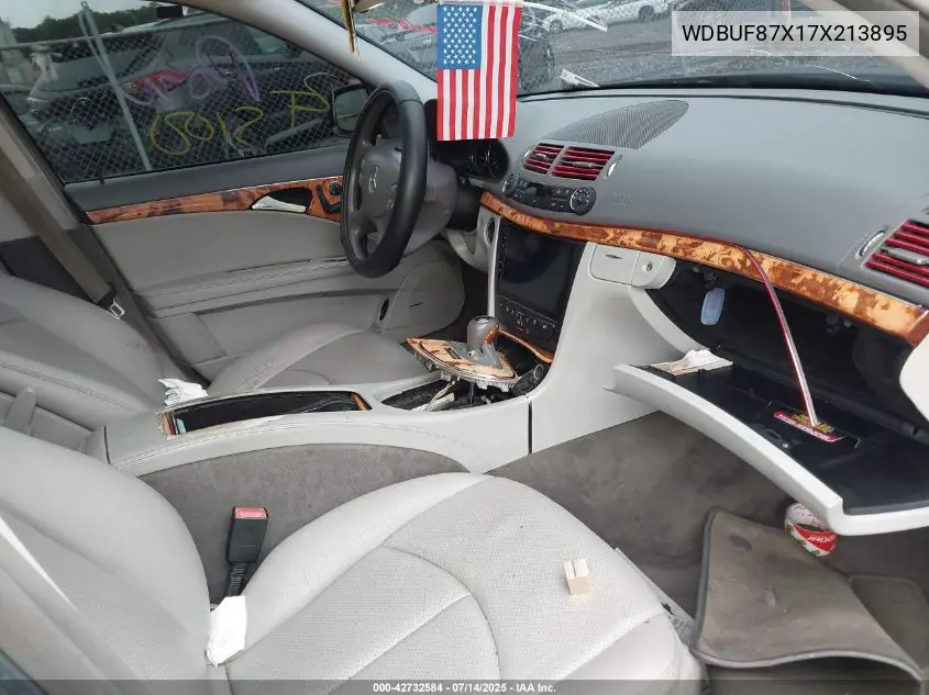 2007 Mercedes-Benz E 350 4Matic VIN: WDBUF87X17X213895 Lot: 42732584