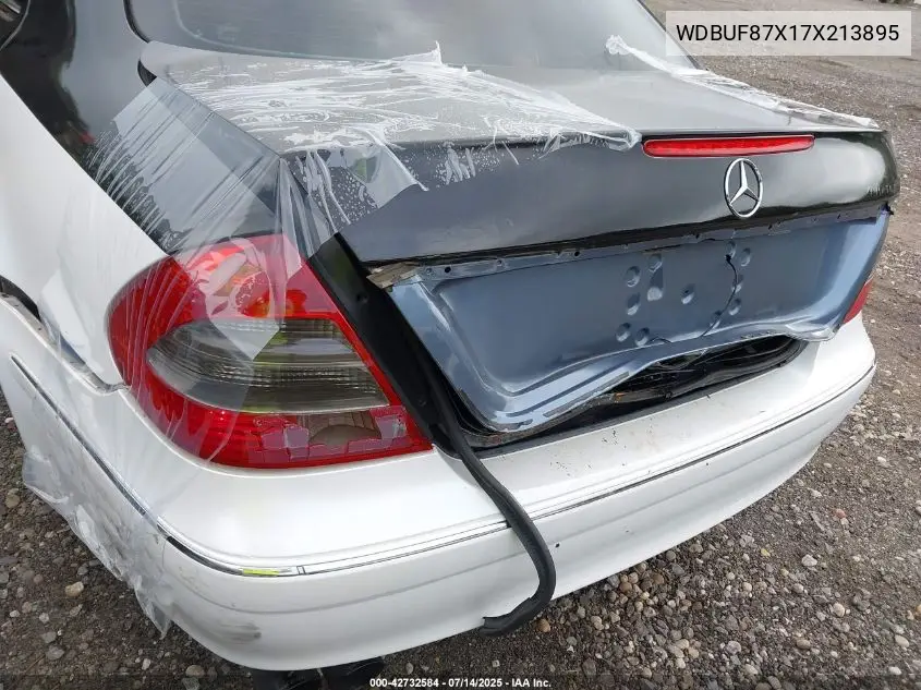 2007 Mercedes-Benz E 350 4Matic VIN: WDBUF87X17X213895 Lot: 42732584