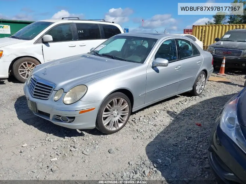 2007 Mercedes-Benz E 350 4Matic VIN: WDBUF87X97B177967 Lot: 42765286