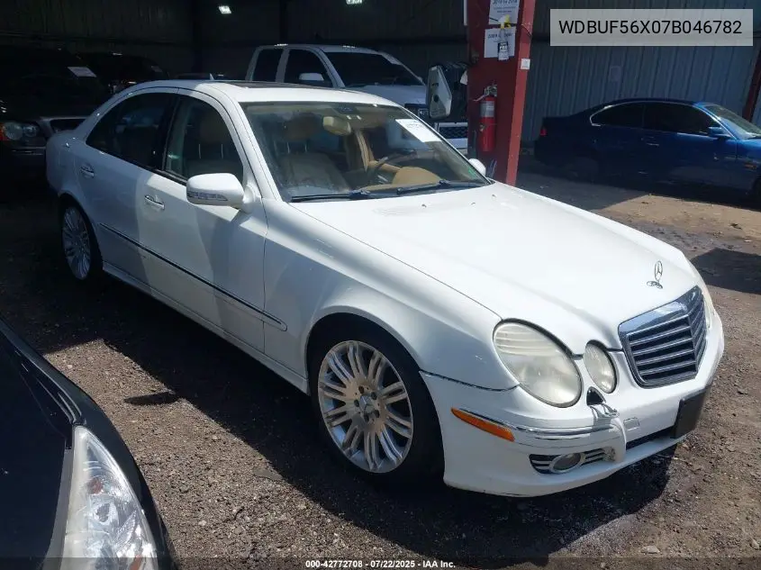 2007 Mercedes-Benz E 350 VIN: WDBUF56X07B046782 Lot: 42772708