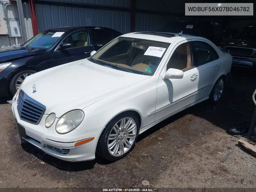 2007 Mercedes-Benz E 350 VIN: WDBUF56X07B046782 Lot: 42772708
