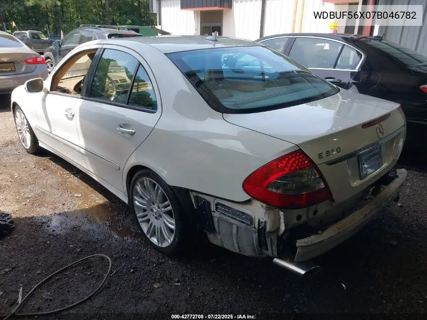 2007 Mercedes-Benz E 350 VIN: WDBUF56X07B046782 Lot: 42772708