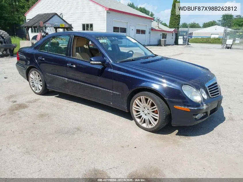 wdbuf87x98b262812 WDBUF87X98B262812 2008 Mercedes-Benz E 350 4Matic