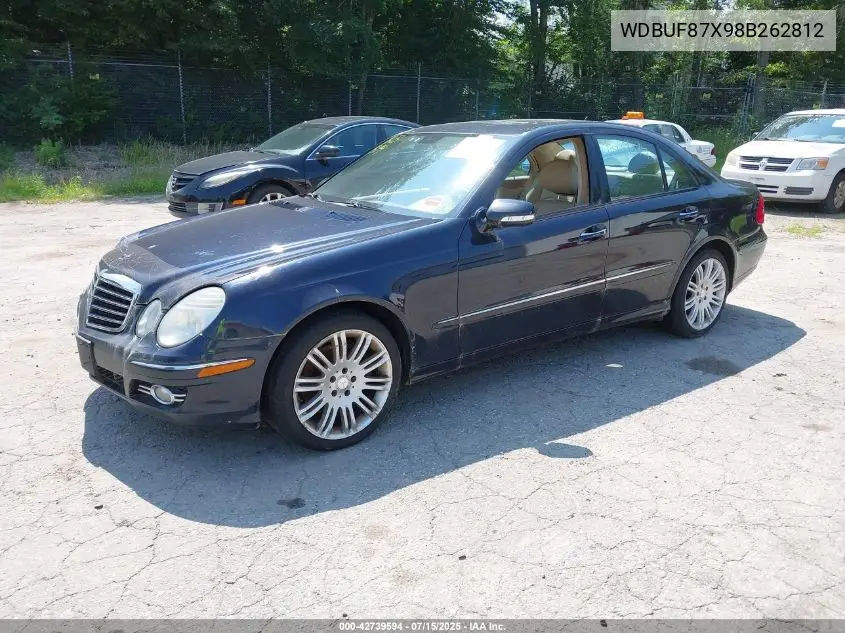 wdbuf87x98b262812 WDBUF87X98B262812 2008 Mercedes-Benz E 350 4Matic