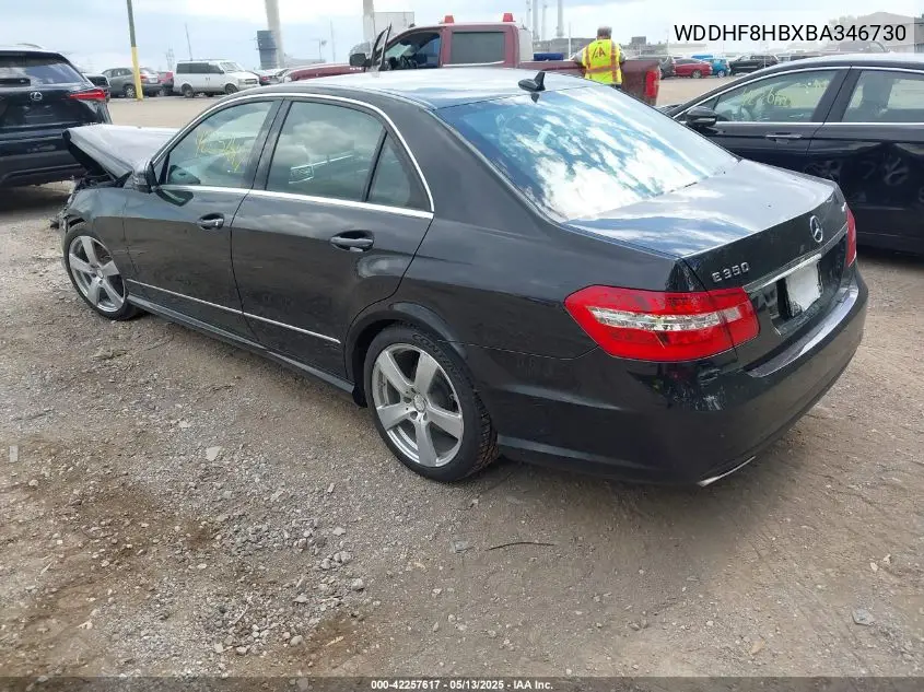 2011 Mercedes-Benz E 350 4Matic VIN: WDDHF8HBXBA346730 Lot: 42257617