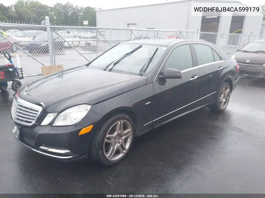 2012 Mercedes-Benz E 350 4Matic VIN: WDDHF8JB4CA599179 Lot: 42251589