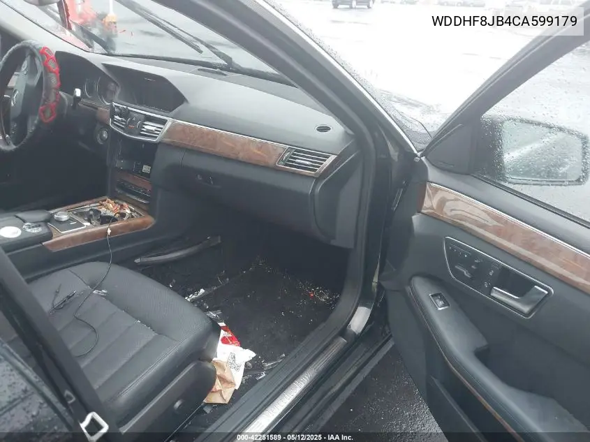 2012 Mercedes-Benz E 350 4Matic VIN: WDDHF8JB4CA599179 Lot: 42251589