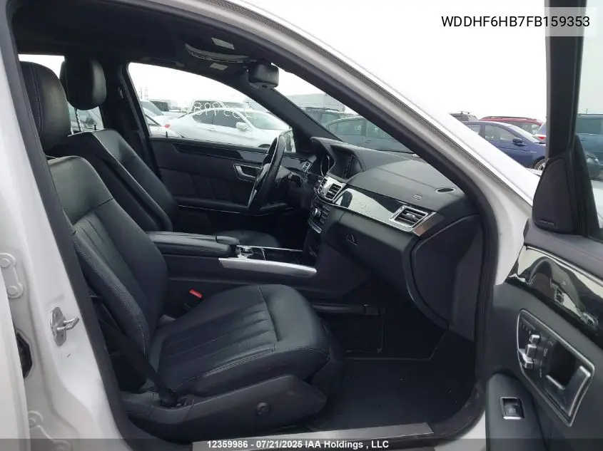 2015 Mercedes-Benz E 400 4Matic VIN: WDDHF6HB7FB159353 Lot: 12359986