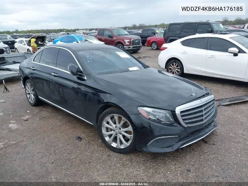 2017 Mercedes-Benz E 300 4Matic VIN: WDDZF4KB6HA176185 Lot: 41900646