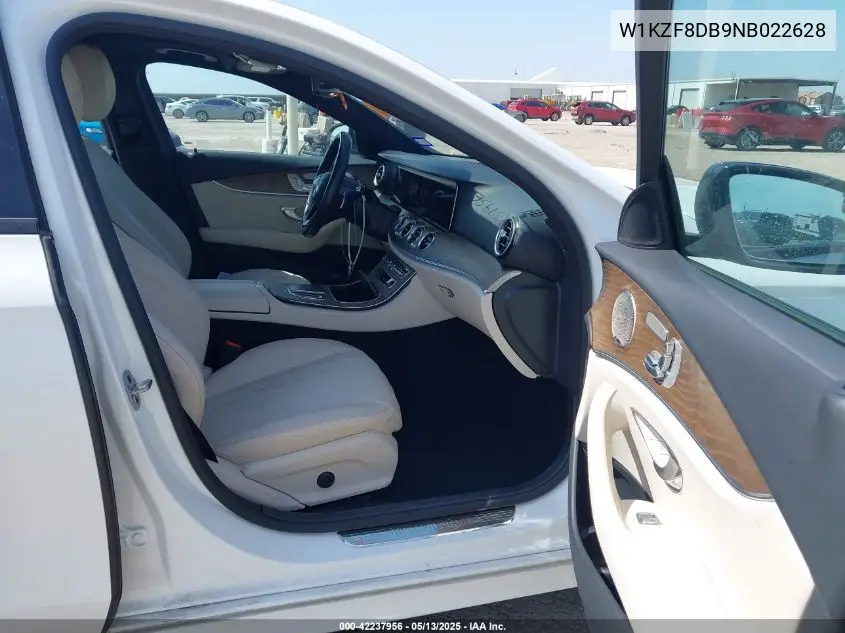 w1kzf8db9nb022628 W1KZF8DB9NB022628 2022 Mercedes-Benz E 350