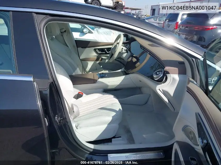 2022 Mercedes-Benz Eqs 580 4Matic VIN: W1KCG4EB5NA001047 Lot: 41678761