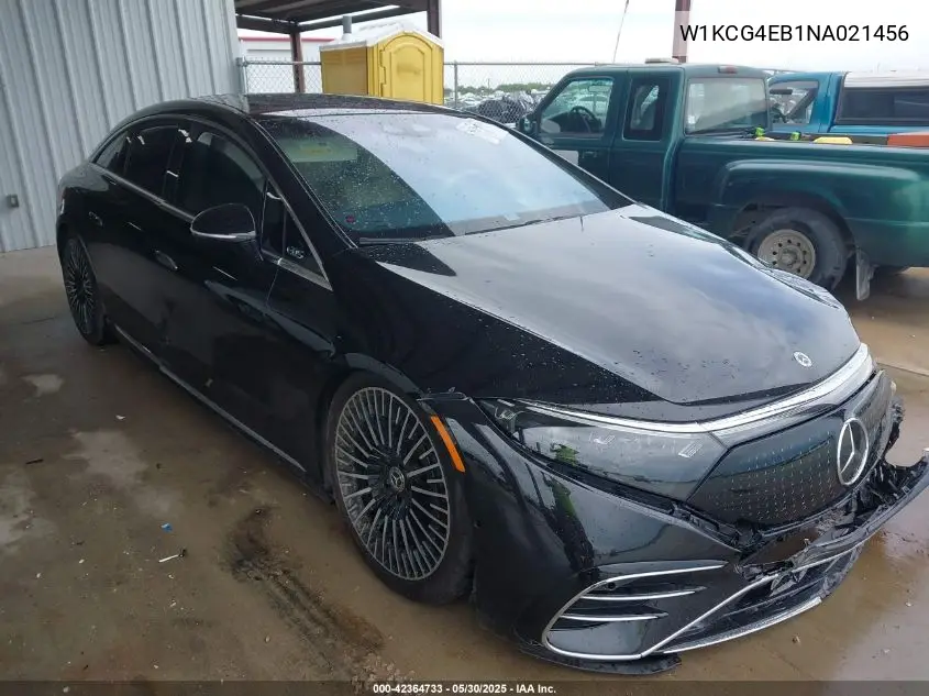 2022 Mercedes-Benz Eqs 580 4Matic VIN: W1KCG4EB1NA021456 Lot: 42364733