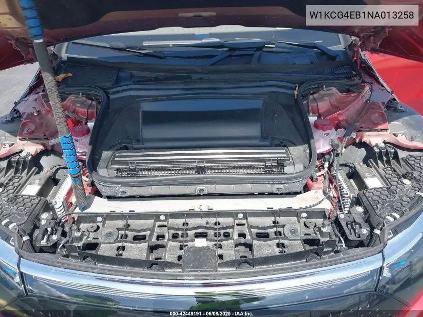 2022 Mercedes-Benz Eqs 580 4Matic VIN: W1KCG4EB1NA013258 Lot: 42449191