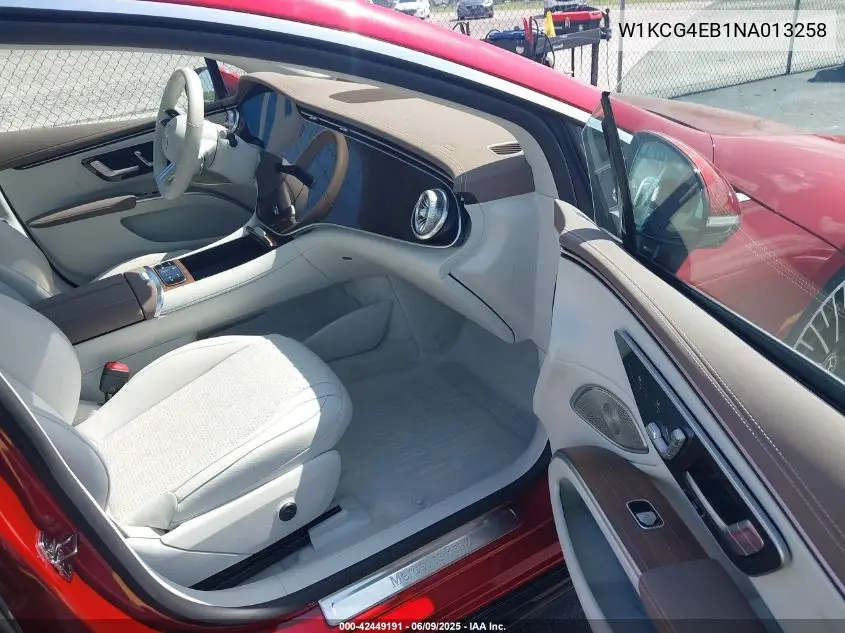 2022 Mercedes-Benz Eqs 580 4Matic VIN: W1KCG4EB1NA013258 Lot: 42449191