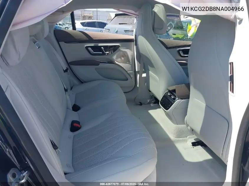 2022 Mercedes-Benz Eqs 450+ VIN: W1KCG2DB8NA004966 Lot: 42677079