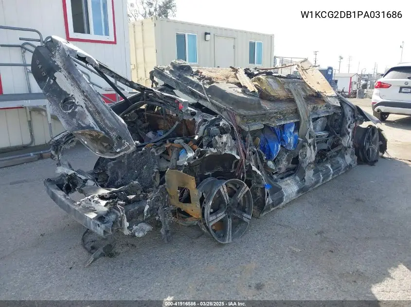 2023 Mercedes-Benz Eqs 450+ VIN: W1KCG2DB1PA031686 Lot: 41916586