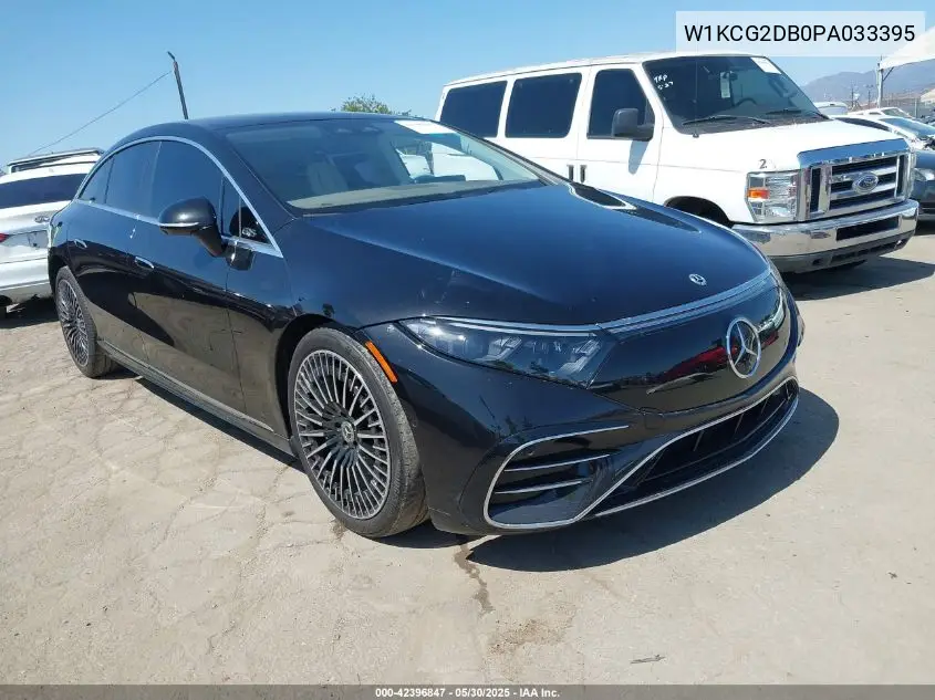 2023 Mercedes-Benz Eqs 450+ VIN: W1KCG2DB0PA033395 Lot: 42396847