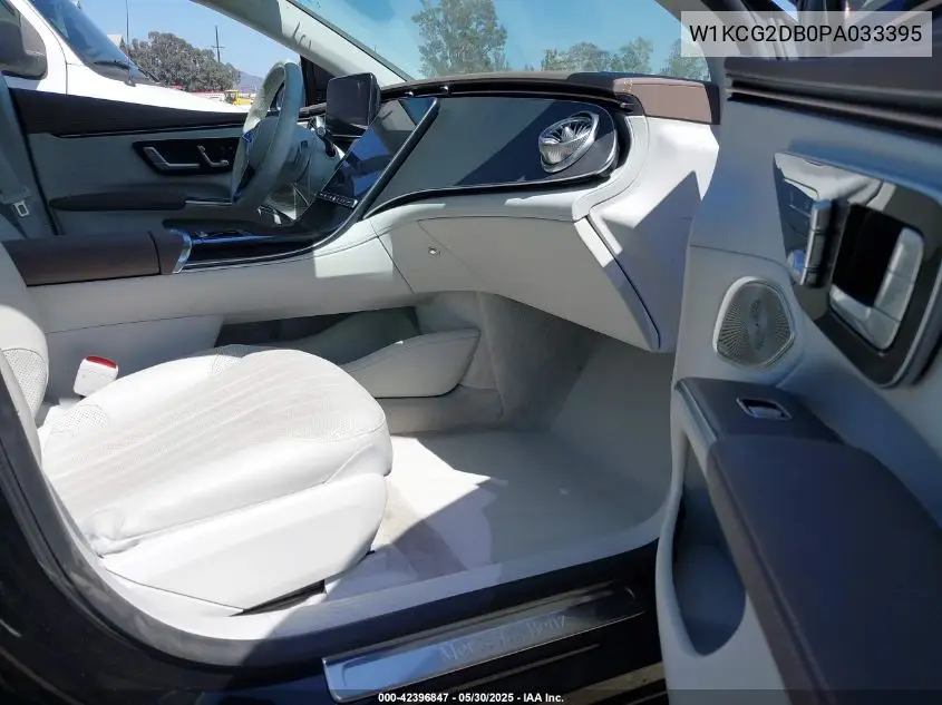 2023 Mercedes-Benz Eqs 450+ VIN: W1KCG2DB0PA033395 Lot: 42396847