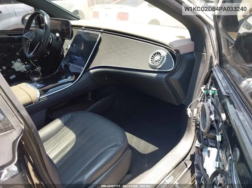 2023 Mercedes-Benz Eqs 450+ VIN: W1KCG2DB4PA033240 Lot: 42497711