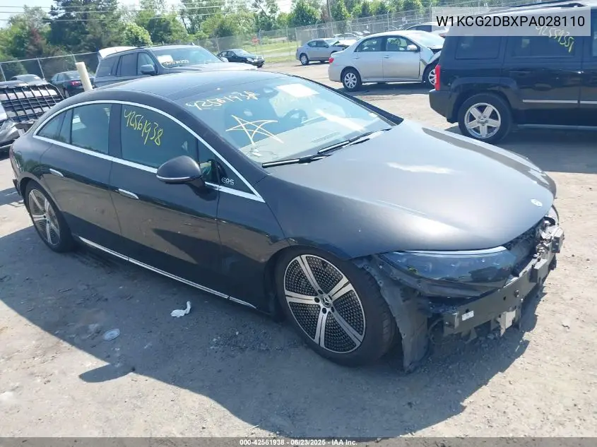 2023 Mercedes-Benz Eqs 450+ VIN: W1KCG2DBXPA028110 Lot: 42561938