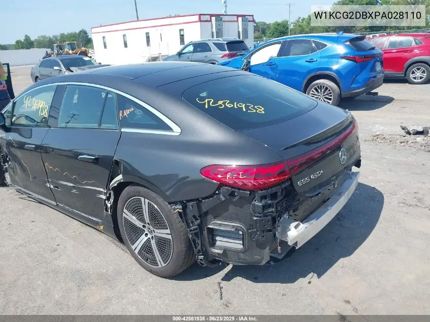 2023 Mercedes-Benz Eqs 450+ VIN: W1KCG2DBXPA028110 Lot: 42561938