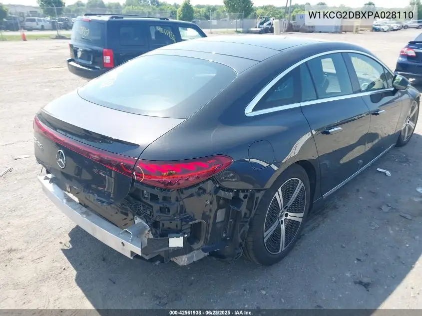 2023 Mercedes-Benz Eqs 450+ VIN: W1KCG2DBXPA028110 Lot: 42561938