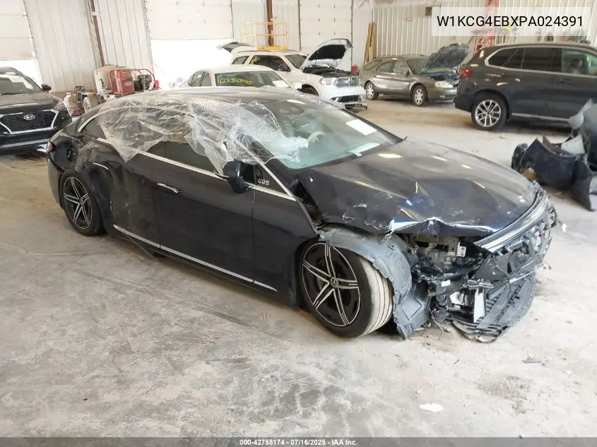 2023 Mercedes-Benz Eqs 580 4Matic VIN: W1KCG4EBXPA024391 Lot: 42755174