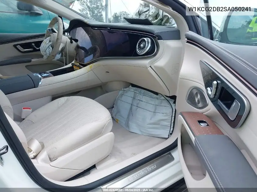 2025 Mercedes-Benz Eqs 450+ VIN: W1KCG2DB2SA050241 Lot: 42420069