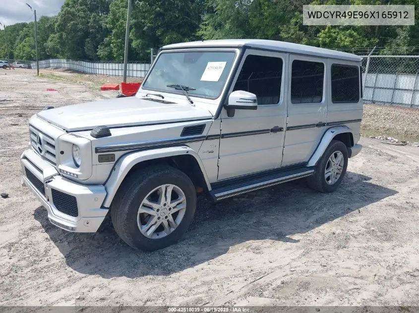 2006 Mercedes-Benz G 500 Grand Edition 4Matic VIN: WDCYR49E96X165912 Lot: 42518039