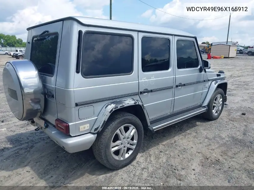 2006 Mercedes-Benz G 500 Grand Edition 4Matic VIN: WDCYR49E96X165912 Lot: 42518039