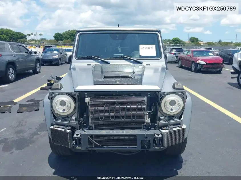 2016 Mercedes-Benz G 550 4Matic VIN: WDCYC3KF1GX250789 Lot: 42558171