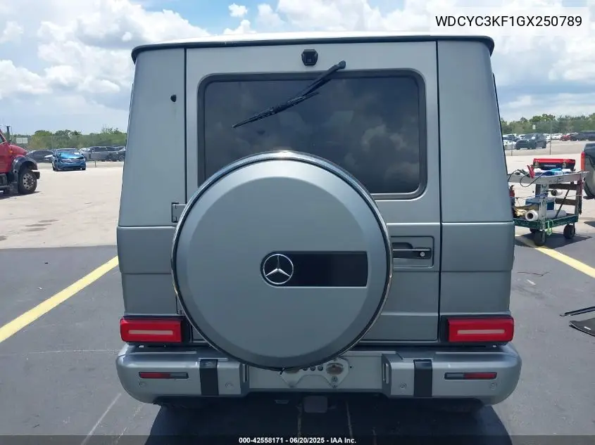 2016 Mercedes-Benz G 550 4Matic VIN: WDCYC3KF1GX250789 Lot: 42558171