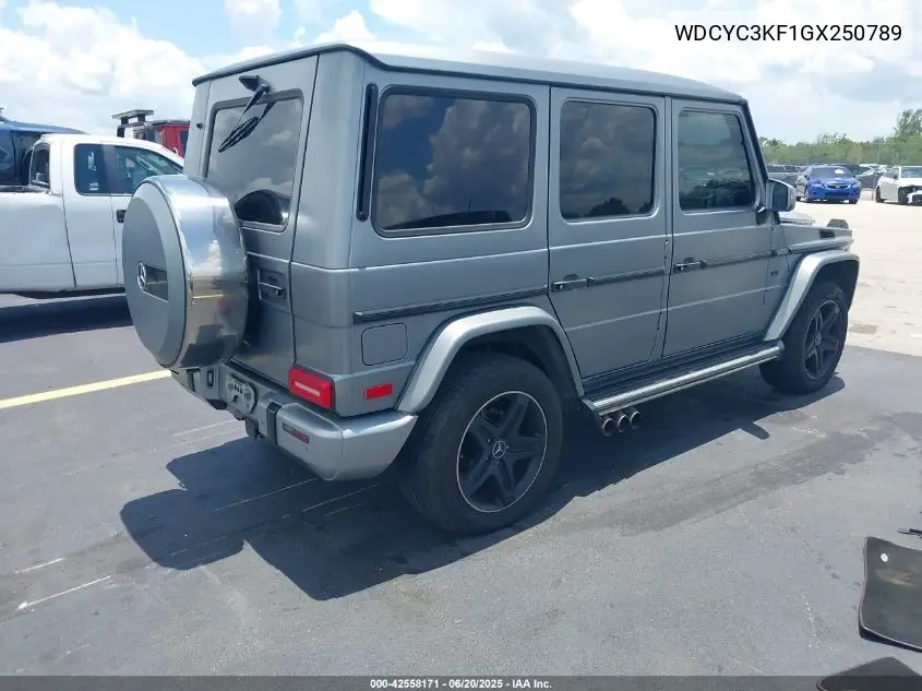 2016 Mercedes-Benz G 550 4Matic VIN: WDCYC3KF1GX250789 Lot: 42558171