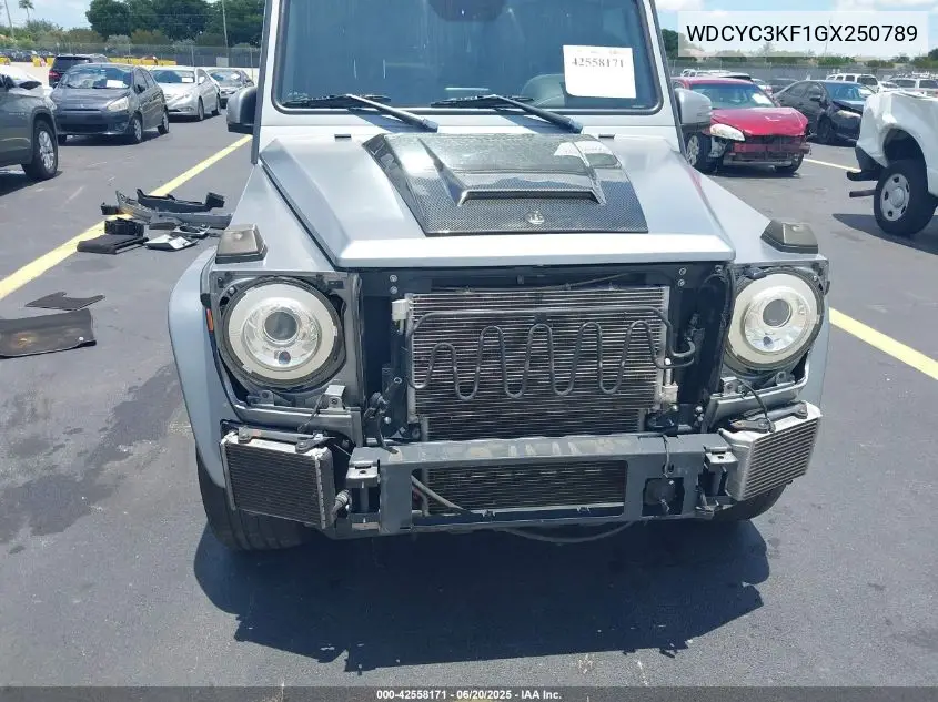 2016 Mercedes-Benz G 550 4Matic VIN: WDCYC3KF1GX250789 Lot: 42558171