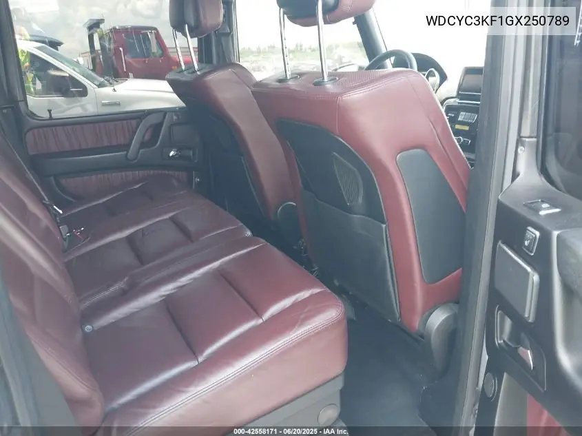 2016 Mercedes-Benz G 550 4Matic VIN: WDCYC3KF1GX250789 Lot: 42558171