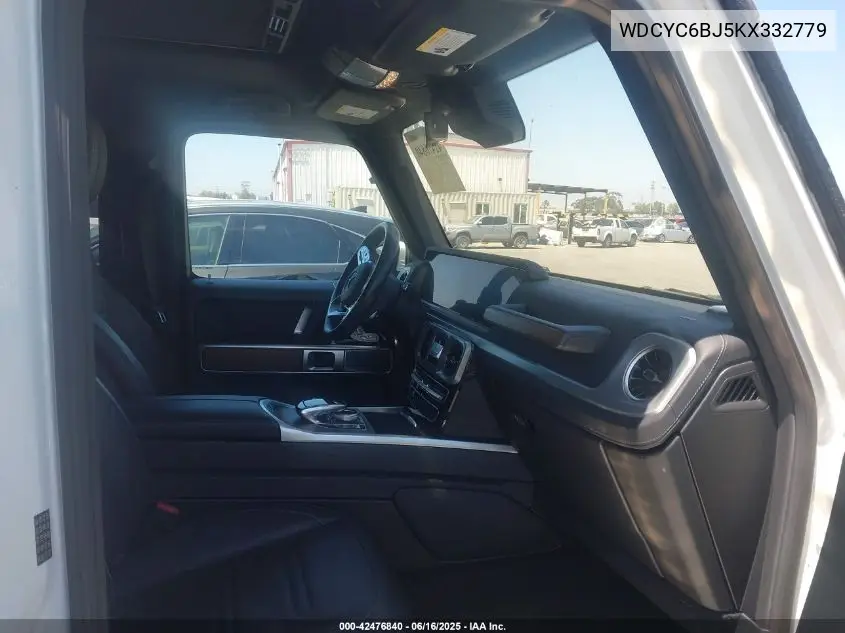 2019 Mercedes-Benz G 550 4Matic VIN: WDCYC6BJ5KX332779 Lot: 42476840
