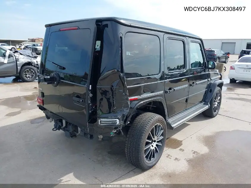 2019 Mercedes-Benz G 550 4Matic VIN: WDCYC6BJ7KX308497 Lot: 42623333