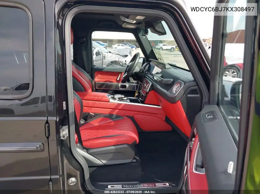 2019 Mercedes-Benz G 550 4Matic VIN: WDCYC6BJ7KX308497 Lot: 42623333