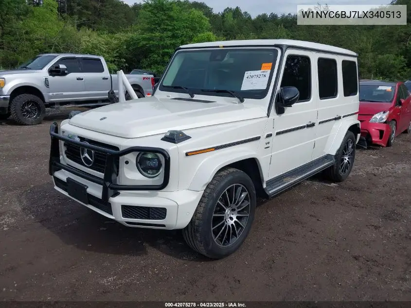 2020 Mercedes-Benz G 550 4Matic VIN: W1NYC6BJ7LX340513 Lot: 42075278