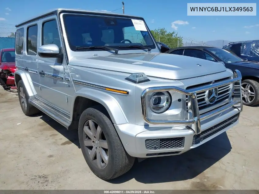 2020 Mercedes-Benz G 550 4Matic VIN: W1NYC6BJ1LX349563 Lot: 42096011