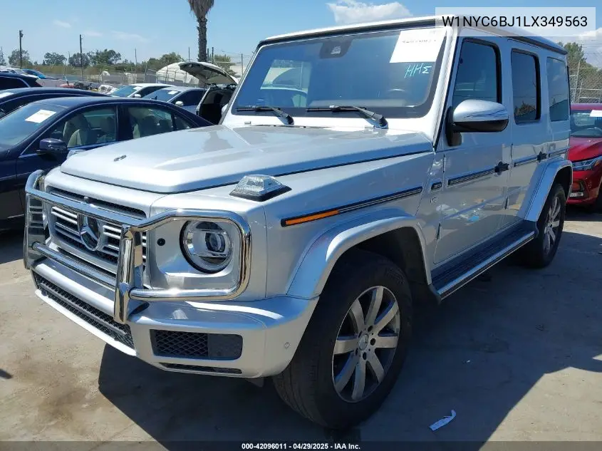 2020 Mercedes-Benz G 550 4Matic VIN: W1NYC6BJ1LX349563 Lot: 42096011