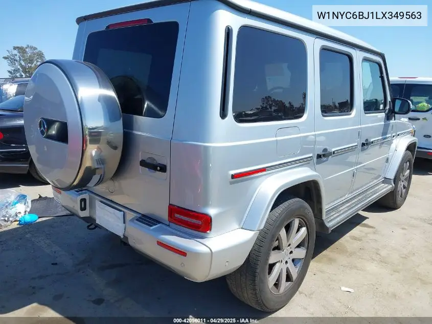 2020 Mercedes-Benz G 550 4Matic VIN: W1NYC6BJ1LX349563 Lot: 42096011