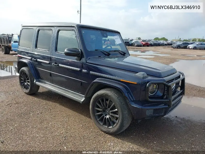 2020 Mercedes-Benz G 550 4Matic VIN: W1NYC6BJ3LX346910 Lot: 42641423