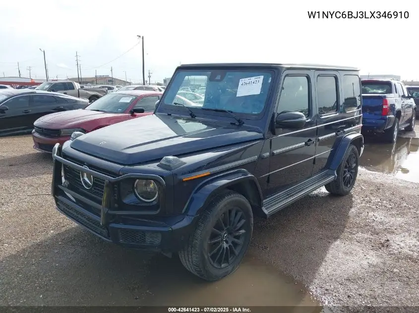 2020 Mercedes-Benz G 550 4Matic VIN: W1NYC6BJ3LX346910 Lot: 42641423