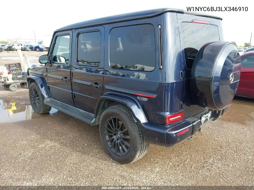2020 Mercedes-Benz G 550 4Matic VIN: W1NYC6BJ3LX346910 Lot: 42641423