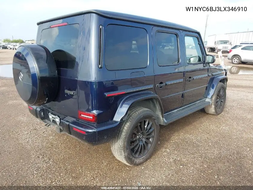 2020 Mercedes-Benz G 550 4Matic VIN: W1NYC6BJ3LX346910 Lot: 42641423
