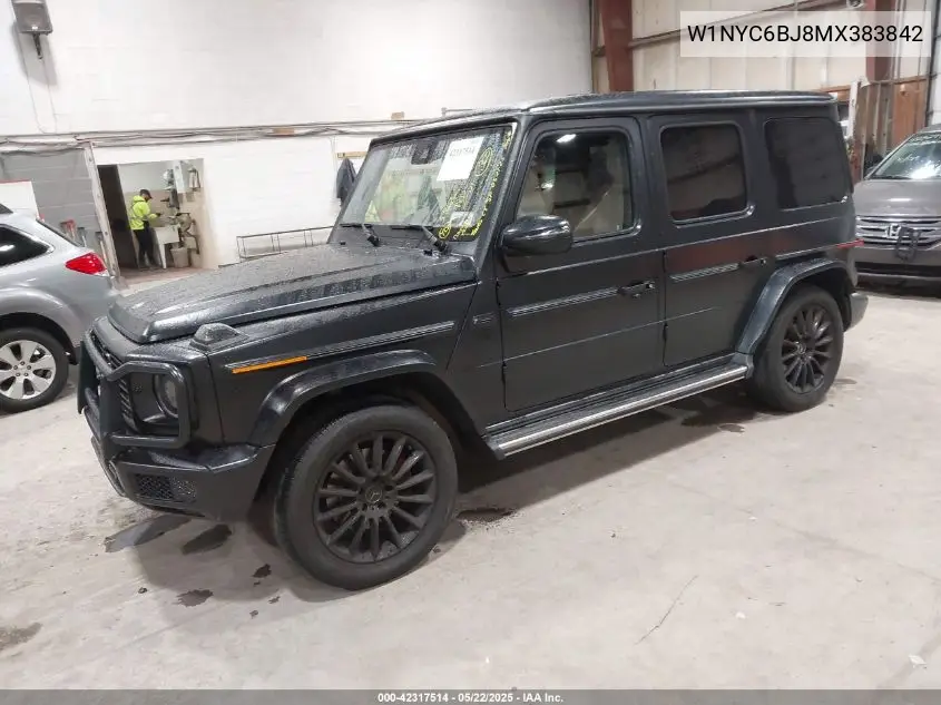 2021 Mercedes-Benz G 550 Suv VIN: W1NYC6BJ8MX383842 Lot: 42317514