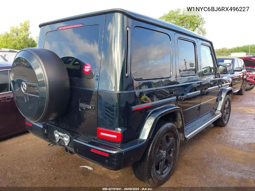 2024 Mercedes-Benz G 550 4Matic VIN: W1NYC6BJ6RX496227 Lot: 42191941